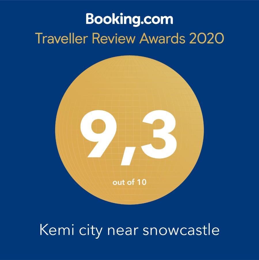 Kemi City L Near Snowcastle, 2 Rooms, Kitchen, Glazed Balcony, Free Parking On Street ภายนอก รูปภาพ